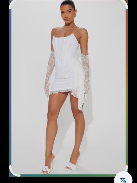 Fashion Nova Dresses & Skirts - Always Sweet Corset mini dress